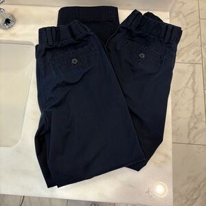 Bundle of 2 Boys Sz 10 Parker Uniform Navy Pants